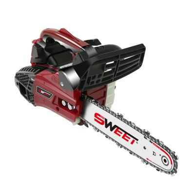 China Factory Direct Selling 2-Stroke Gasoline Chainsaw Machine 2 Stroke High Cost Effective Hand 25.4cc Chainsaw for sale