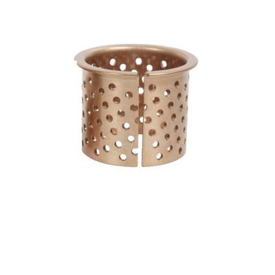 China Oilless FB090 Wrapped Bronze Bearings CUSN8 Bushing Material for sale