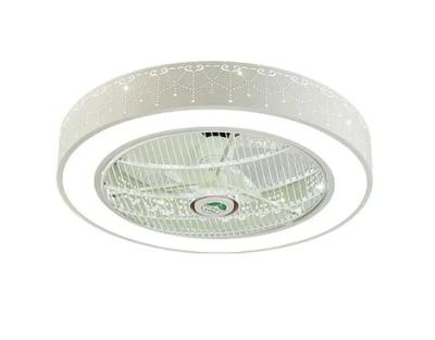 China 50 Diameter Changeable Bathroom Ceiling Fan With Light Remote Control for sale