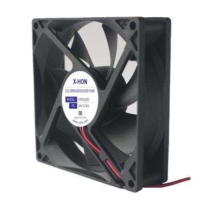 China Building Material Shops High Speed Brushless Fan 6000RPM 120X120X25MM 120mm 12025 12V 4000RPM Micro Ball Bearing Cabinet Inverter Axial Flow Fan for sale