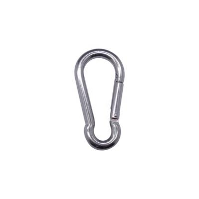 China High Quality Stainless Steel Snap Spring Hook Climbing Key Chain Carabiner for sale