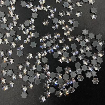 China High Quality Flatback C&Y Supplier Hotfix Nail Loose Fancy Flower Shape Crystal Rhinestone For Dresses for sale