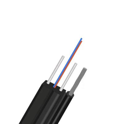 중국 자활하는 G652D G657A FTTH 하락 케이블 4 핵심 좌초된 철강선 판매용