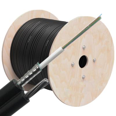 Cina Metropolitana sciolta che incaglia figura 8 cavo a fibre ottiche all'aperto di sostegno GYTC8S di auto con il filo di acciaio del solido 1.0mm in vendita