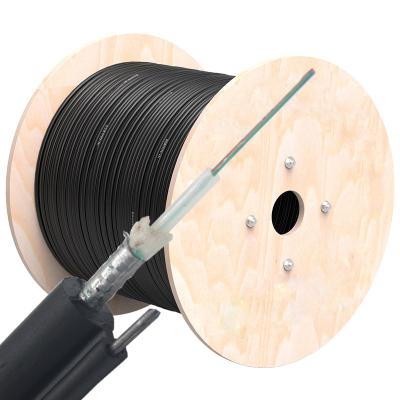 Chine Câble aérien de fibre du schéma 8 extérieurs de câble optique de fibre du mode unitaire GYTC8S GYXTC8S à vendre