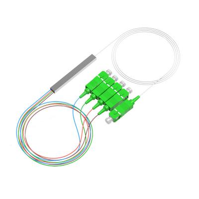 Китай соединитель SC APC UPC LC Splitter волокна аксессуаров 1x4 оптического волокна 0.9mm продается