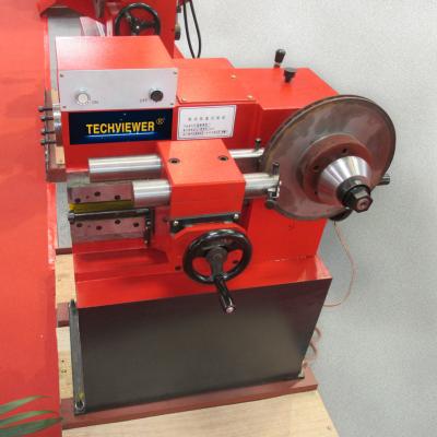 China 1.1KW torno automotriz industrial 0.16mm/R del disco de freno del diámetro 400m m que alimenta Capatcity en venta
