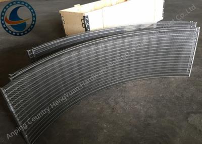 China Metal Frame Parabolic Screen Filter With ISO Certificate High Strength for sale