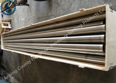 Cina 5800mm Johnson Wedge Wire Screens/metropolitana del filtro per pozzi dell'acqua acciaio inossidabile in vendita