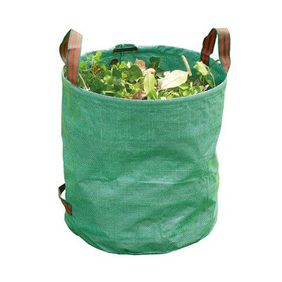 China PE 170G/SQM Garden Bins 75L Green pe 170g/sqm Pop Up Leaf Bag Bin for sale