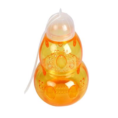 China Factory direct sale viable plastic orange honeycomb bird feeder 13.5*15cm for sale