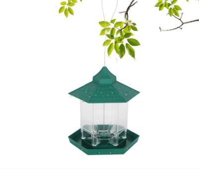 China Sustainable Outdoor Charity Bird Feeder Balcony Waterproof Charity Hanging Feeder for sale