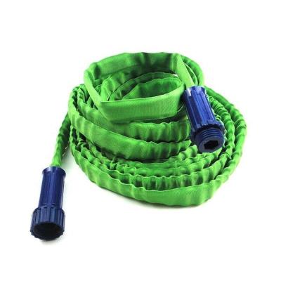China 25ft 50ft Adjustable Garden Sprinkler Green Hose Watering Hose For Garden for sale