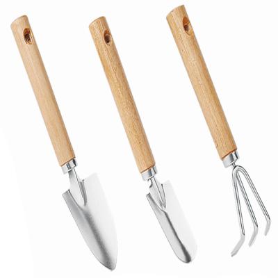 China Eco-friendly best quality big rake shovel selling shovel 3 pieces of mini garden tool kit for sale