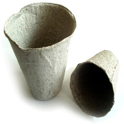 China Biodegradable Round Starter Seedling Garden Peat Potted Plant Tray Eco-Friendly Eco-Friendly for sale
