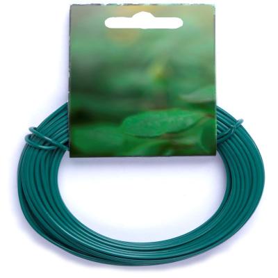 China China Factory Good Use Green Plastic Coated Garden Wire Garden Tie for sale