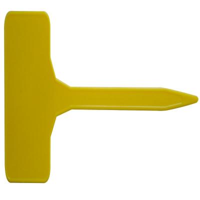 China Factory T Type Thick Plastic Long Label 70mmx315mm for sale