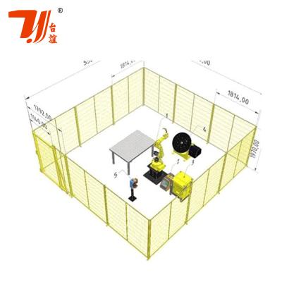 China Máquina automática de solda a laser de fibra robótica para linha de produção à venda
