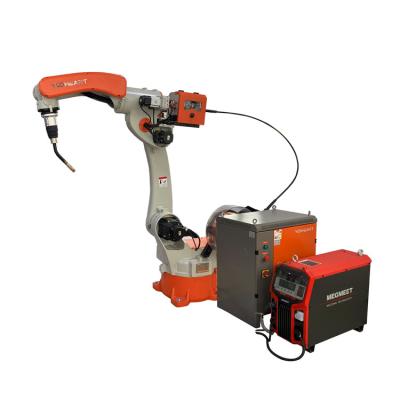 China Canton Fair Promoção Clássico Automático 6 Eixo Soldar Robô Para Mig Soldar Robô Braço Fábrica à venda