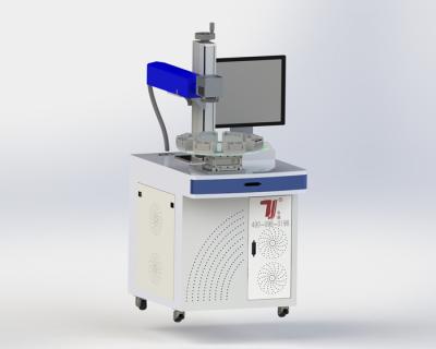 China Custom UV Laser Marking Machine for Capacitor with Visual Positioning System CCD Camera for sale