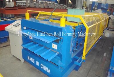 China Rollo de la capa doble del tejado del metal del tamaño de Popuar que forma la máquina con la cubierta segura en venta