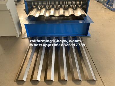 Cina 1.5 pollici Macchine per la formazione di rotoli in acciaio a doppia fila per profili laterali di container da trasporto in vendita