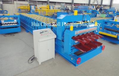 China La capa doble de alta frecuencia esmaltó el rollo de la teja que formaba la máquina con 15/21 filas en venta