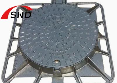 China Dubbele scharnier en dubbel sluitend ductiel ijzeren loopgat 600*600mm C250 Te koop