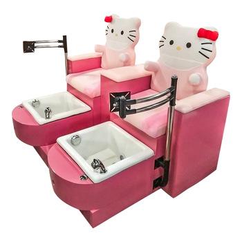 China Colorful Flexible LED Ligiht Child Pedicure Chair Spa Chair For Kids for sale