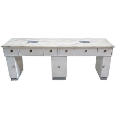 China Chinese the most affordable solid wood marble nail table and lacquer nail furniture salon furniture nail manicure chair for sale