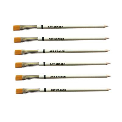 China Artist Desktop Eraser Stick Eraser with Brush Mechanical Pencil Erasers for sale
