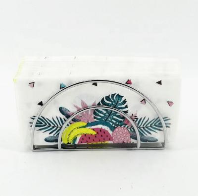 China practice & Fashionable Metal Table Towel Holder Freestanding Tissue Dispenser for sale