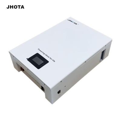 China LifePo4 energieopslagsysteem voor thuis 48V100AH 5KWH wandgemonteerde batterij Te koop
