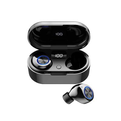 China In-ear TWS Bluetooth Earbuds LED 5.0 High Fidelity Excellent Sound Waterproof Noise Canceling Earbuds For Sports Gym for sale