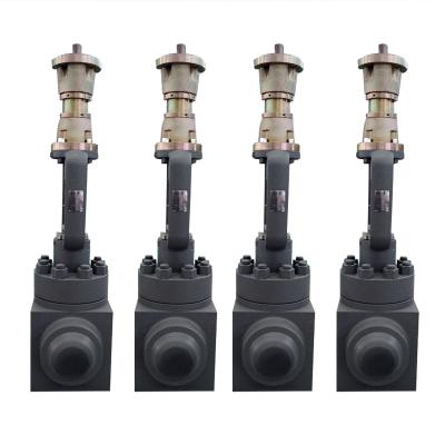 China Hydraulic Power Plant 4 Best Price 20ma Y Type Diaphragm Balancing Hand Control Valve for sale