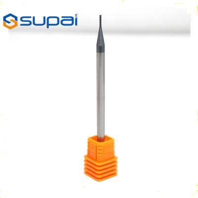 Chine 45 degrés miniature Carbide fin de broyeurs pour l' acier inoxydable et la fonte à vendre