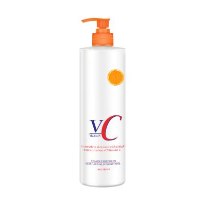 China Custom Natural Skin Revitalizer Skin Care Raw Material Organic Body Whitening Cream White Toner VC Body Lotion for sale