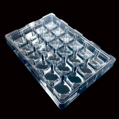 Chine SH-0054 Plateau à ampoules en PET transparent pour les kits de test outils de diagnostic commande personnalisée acceptée à vendre