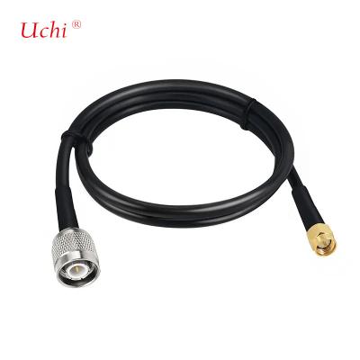 中国 RG58 SMA 男性からTNC 男性 低損失 50Ohm RF同軸ケーブル アダプタ TNCからSMA 拡張ケーブル 無線LANデバイス 販売のため