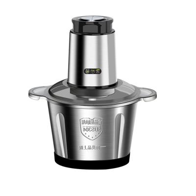 China High Efficiency Large Capacity 2l 3l Kitchen Cutter Blender Motor Blade Motor Spare Parts High Speed Royal Food Cleaver Chopper Machine for sale
