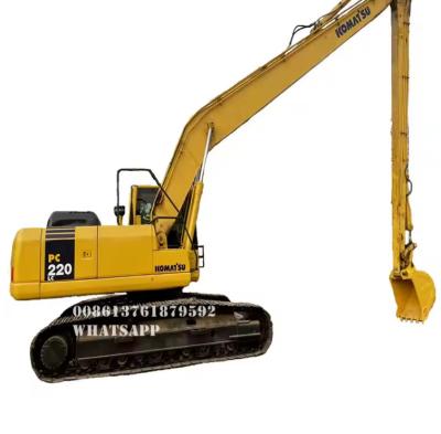 Cina 18 metri di lunghezza, lunghezza di portata, escavatore Pc220-7 Komatsu Digger in vendita