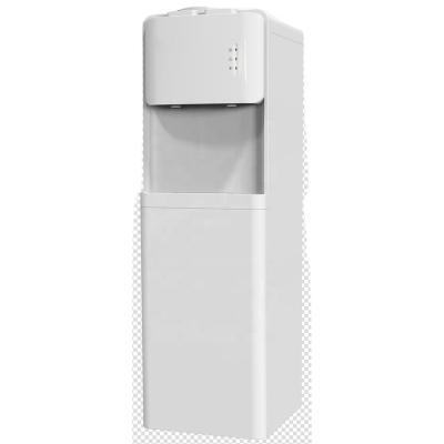 China New standing water hotel bottle hot and cold hot and cold water /cheapest dispenser top loading dispenser with cabinet for sale