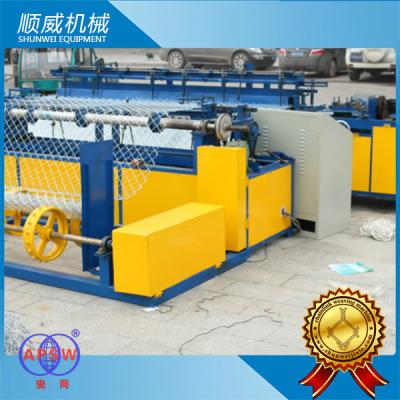 China PVC Wire Chain Link Mesh Machine CNC PLC Controller , Chain Link Fence Equipment for sale