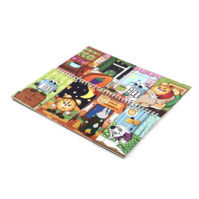 China Eco - Friendly High Quality Wire - O Binding Books For Kids Promotion Gift Printing Service for sale