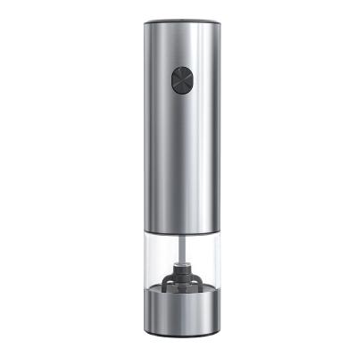 China 2023 Viable Shape Stainless Steel Kitchenware Spice Salt Pepper Mill for sale