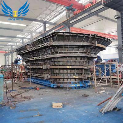 China Repeatedly Overpass Steel Road Railway Turnover Bridge Column Pier Formwork for sale