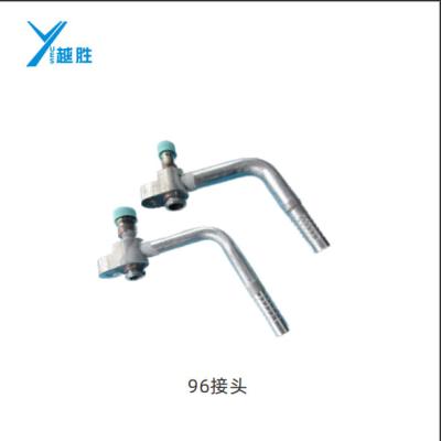 Chine Les accessoires de tuyau d'automobile en aluminium sont équipés d'un connecteur de climatisation pour voiture à barbe de 1/4 pouce. à vendre