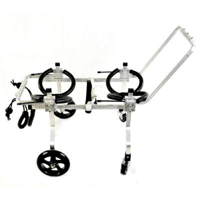 China Disabled Pet Wheelchair Adjustable Pet Walker Wheelchair Rehabilitation for sale