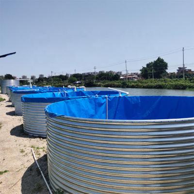 中国 室外・室内循環水産養殖システム ティラピア養魚タンク 販売のため