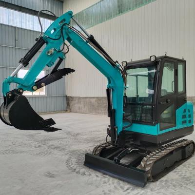 China Fabricante chino mayorista CE/EPA excavadora de 1500 kg de 1,5 toneladas de rastreador excavadora pequeña de 1 tonelada de 2 toneladas de 3,5 toneladas mini excavadora hidráulica en venta